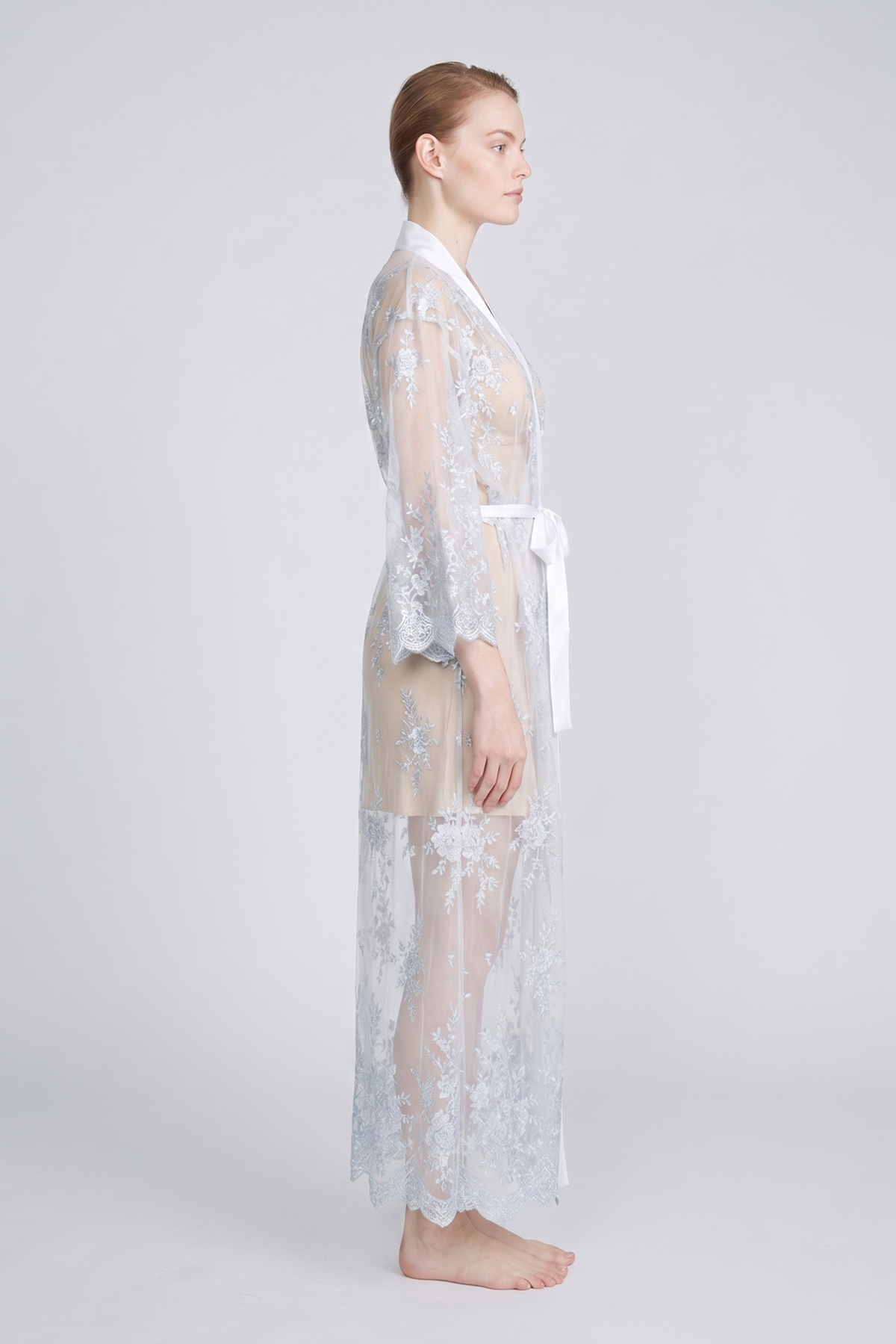 Long Lace Robe from RYA collection - 220N