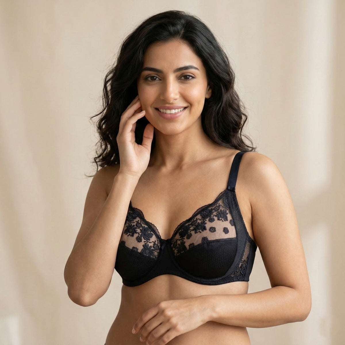 BraModa Full Coverage Bra - 9102B