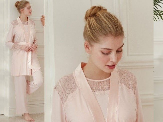 Feyza 3-piece pajama set - 3437