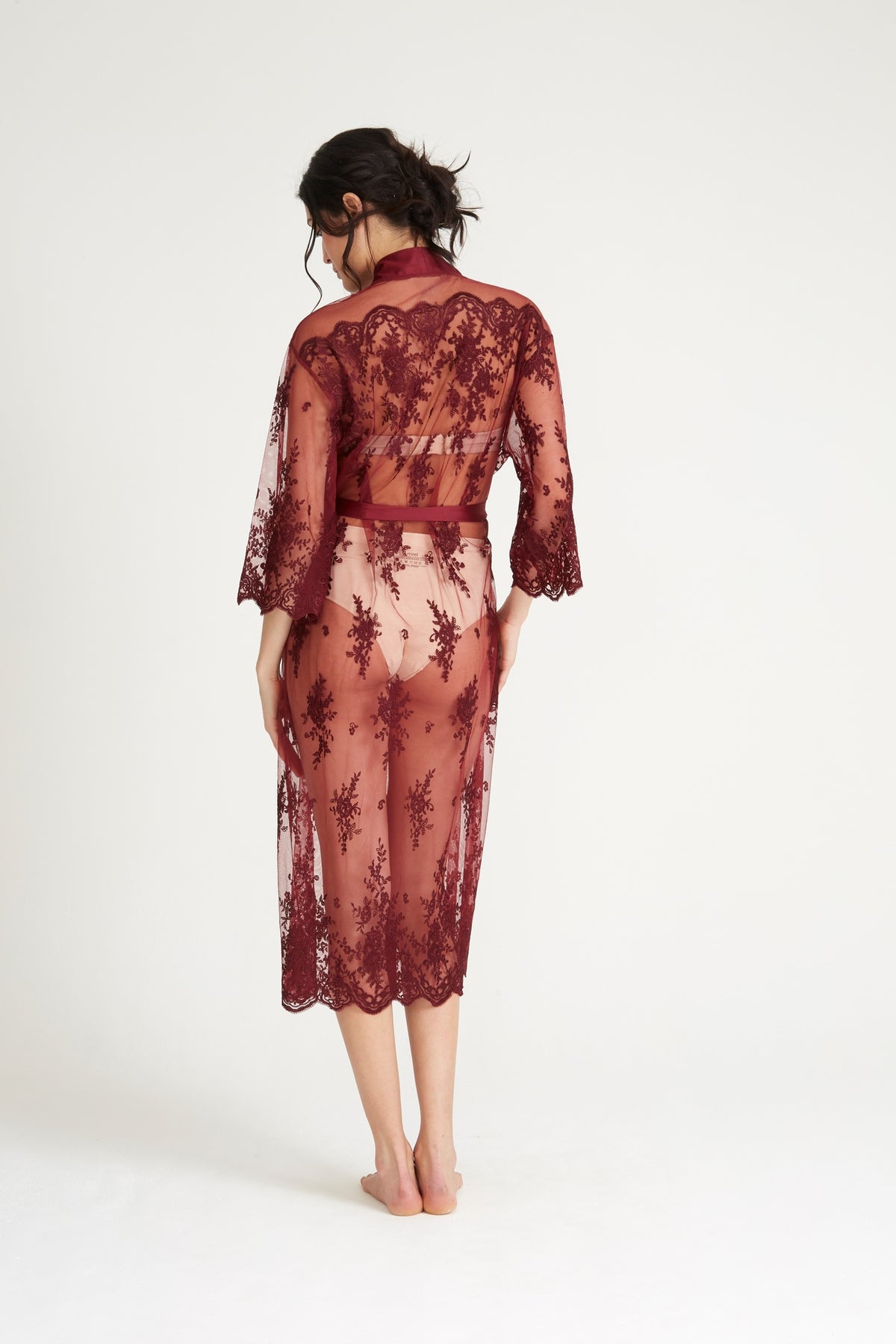 Long Lace Robe from RYA collection - 220N