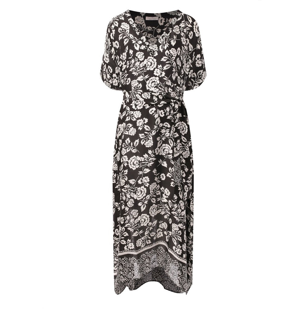 EVA B. BITZER Floral Silk Jalabiya - 28314352
