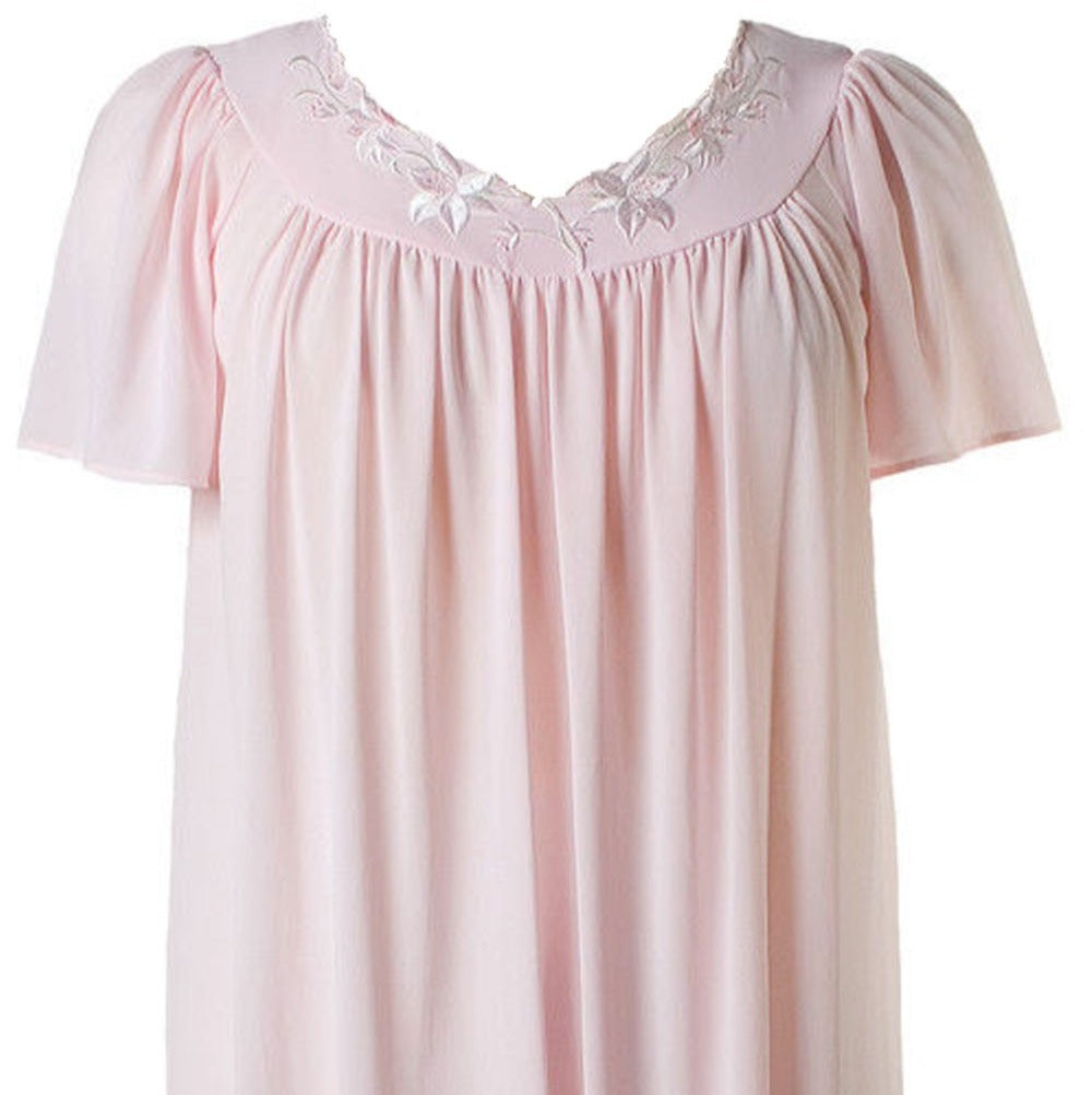 Miss Elaine Short Sleeve Long Shirt - 50809