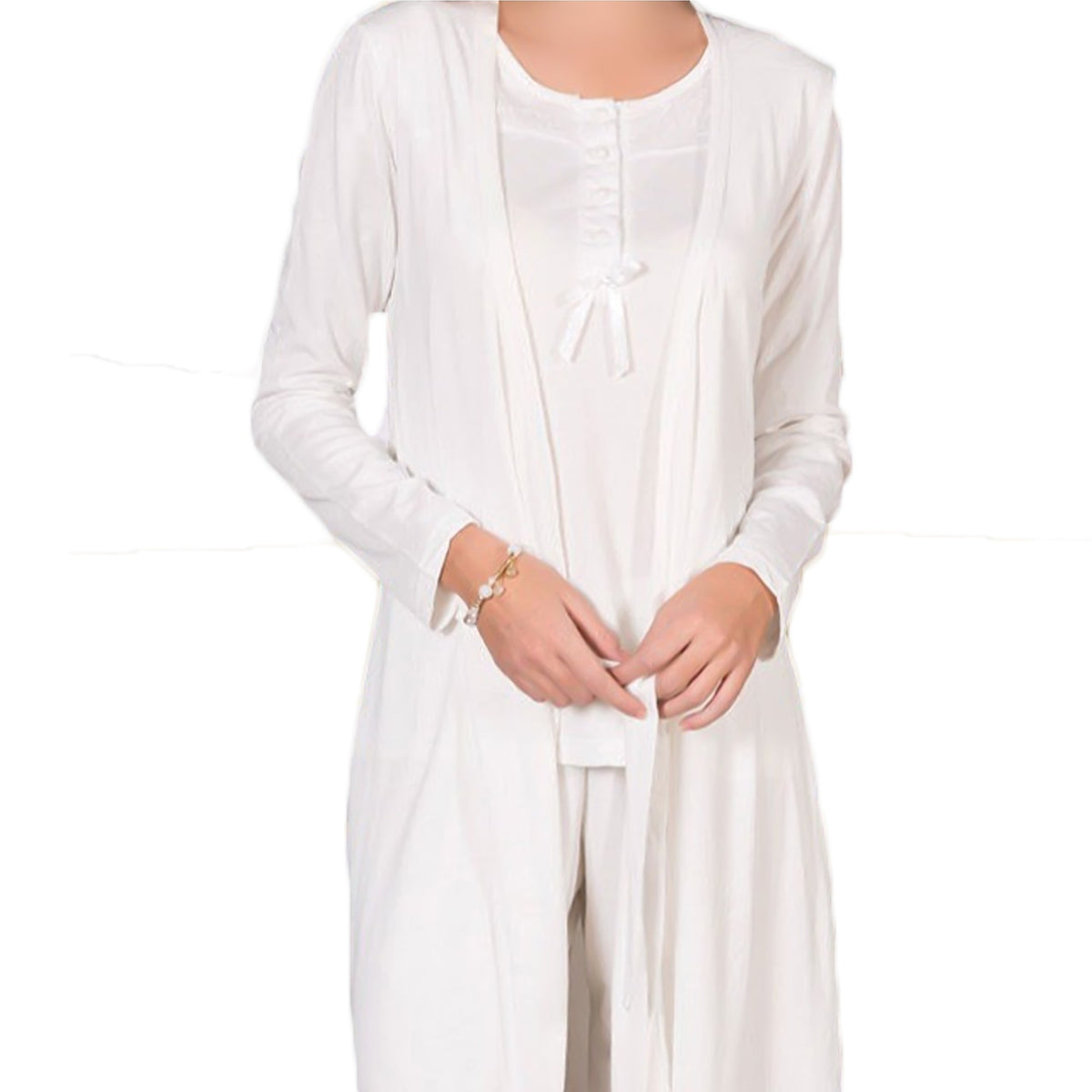 Yeni Inci Three Piece Pajama Set - BPJ170