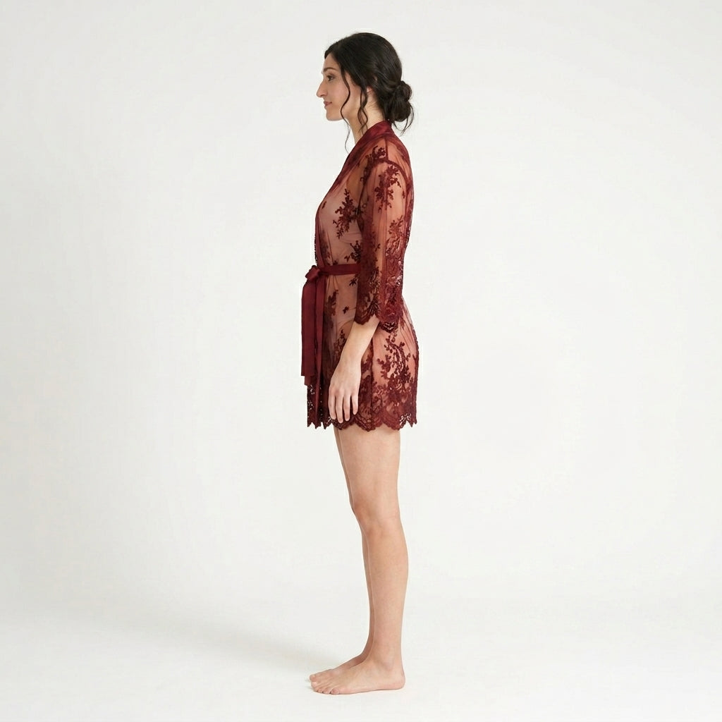 Short LaceRobe from RYA Collection - 197N