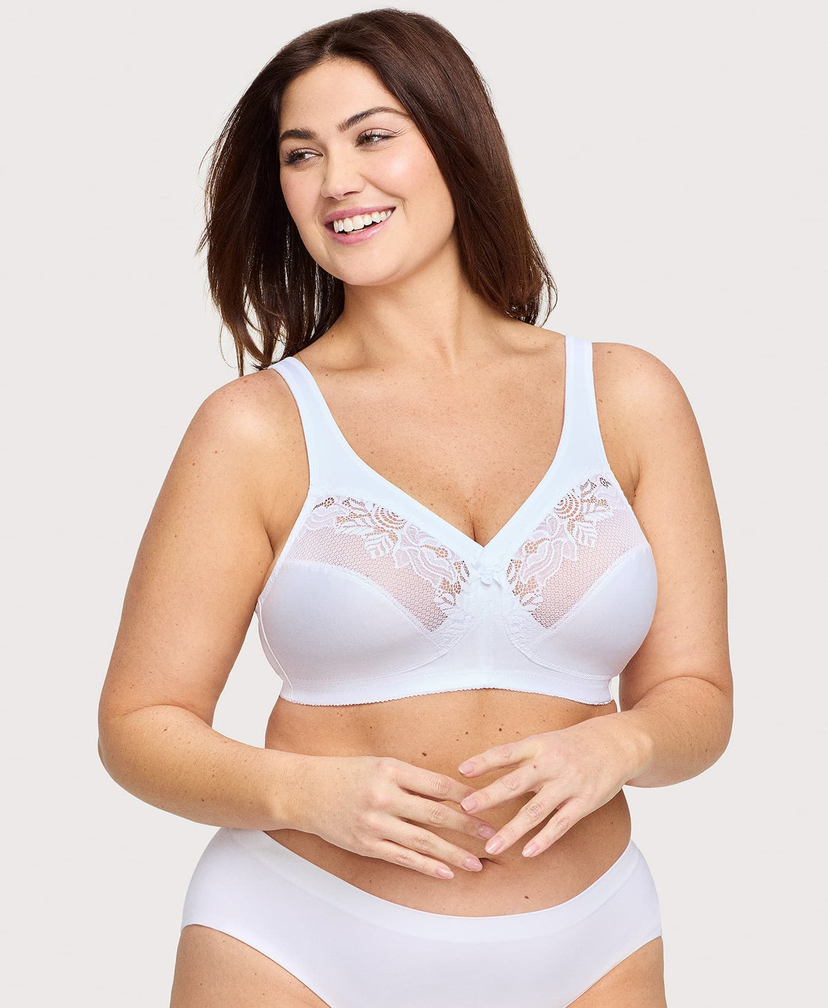 Glamorise Wire-Free Minimizer Bra - 1003BRA
