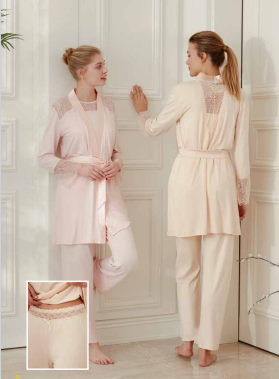 طقم بيجاما 3 قطع من فيزا - 3437