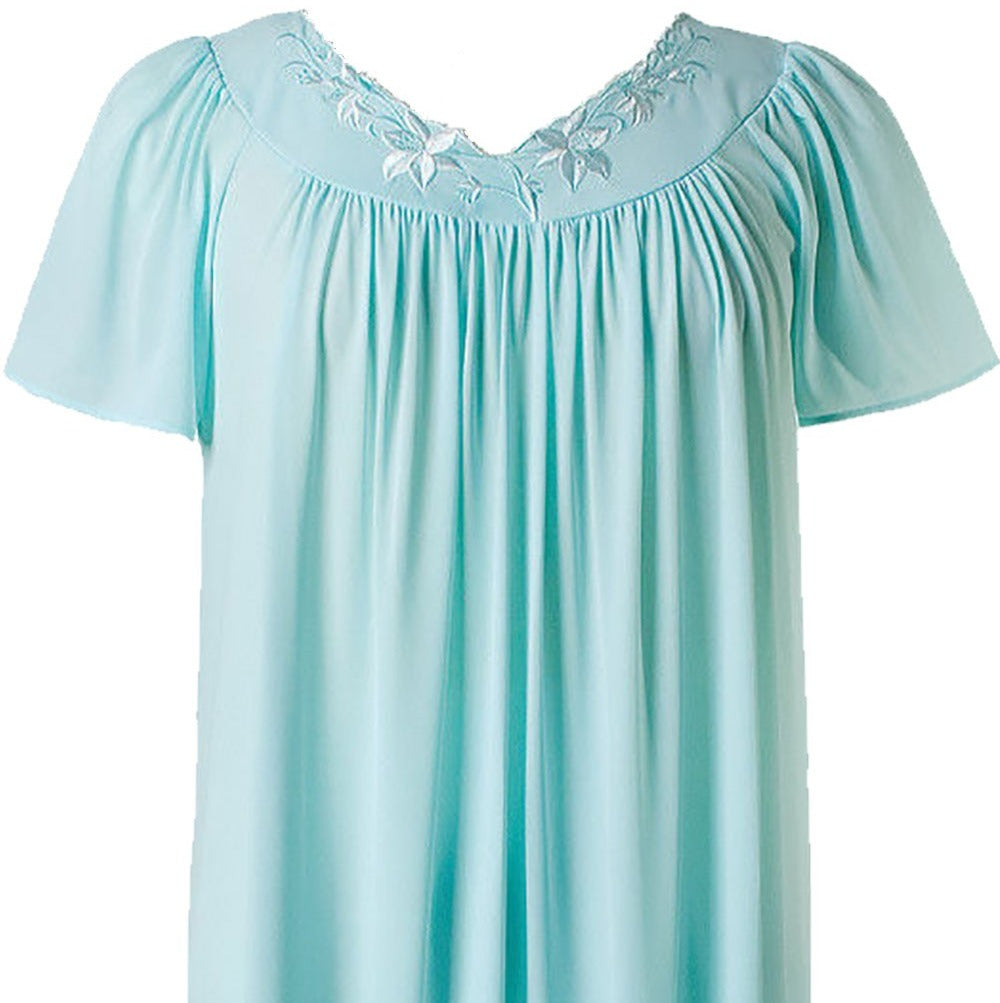 Miss Elaine Short Sleeve Long Shirt - 50809