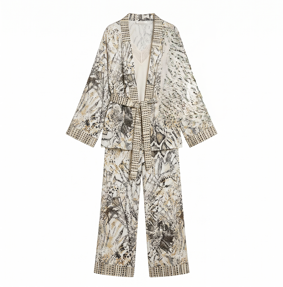 Feyza Women's 3 Piece Pajamas - 1720N
